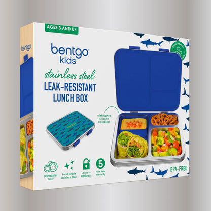 Bentgo Kids Stainless Steel Prints Lunch Box