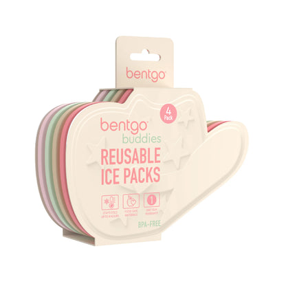 Bentgo Buddies Reusable Ice Packs (4-Pack)