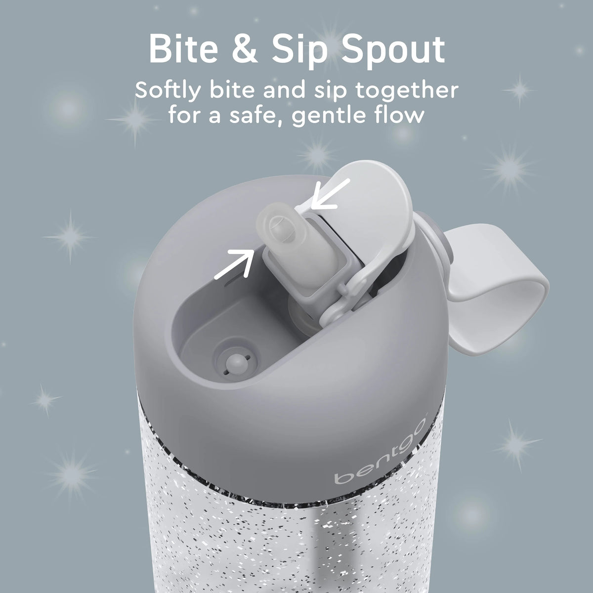 Bentgo Kids Water Bottle (Glitter)