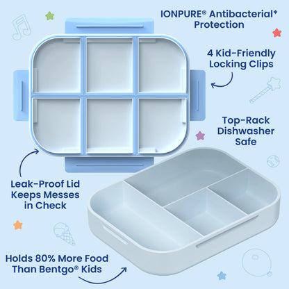 Bentgo + Bluey Kids Snap & Go Lunch Box