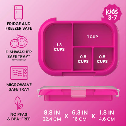 Bentgo Chill Kids Tray with Transparent Cover