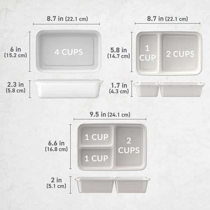 Bentgo Prep 60-Piece Meal Prep Kit