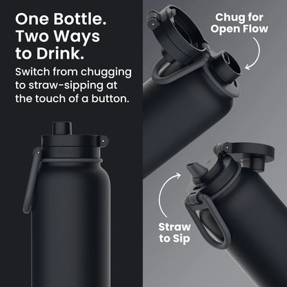 Bentgo Flip 2-in-1 Water Bottle (32 fl oz)
