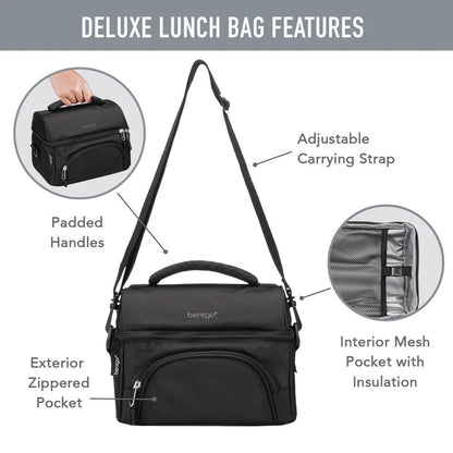 Bentgo® Deluxe 4-Piece Lunch Set