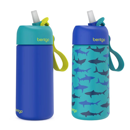 Bentgo Kids Stainless Steel Insulated Water Bottle (2-Pack)