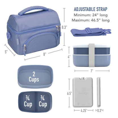 Bentgo® Deluxe 4-Piece Lunch Set