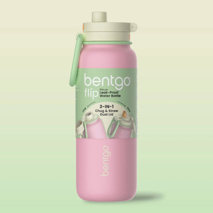 Bentgo Flip 2-in-1 Water Bottle (24 fl oz)