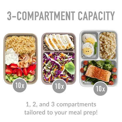 Bentgo Prep Deluxe Bag & 60-Piece Meal Prep Container Set