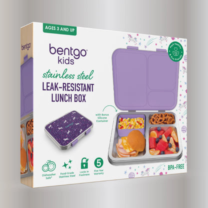 Bentgo Kids Stainless Steel Prints Lunch Box