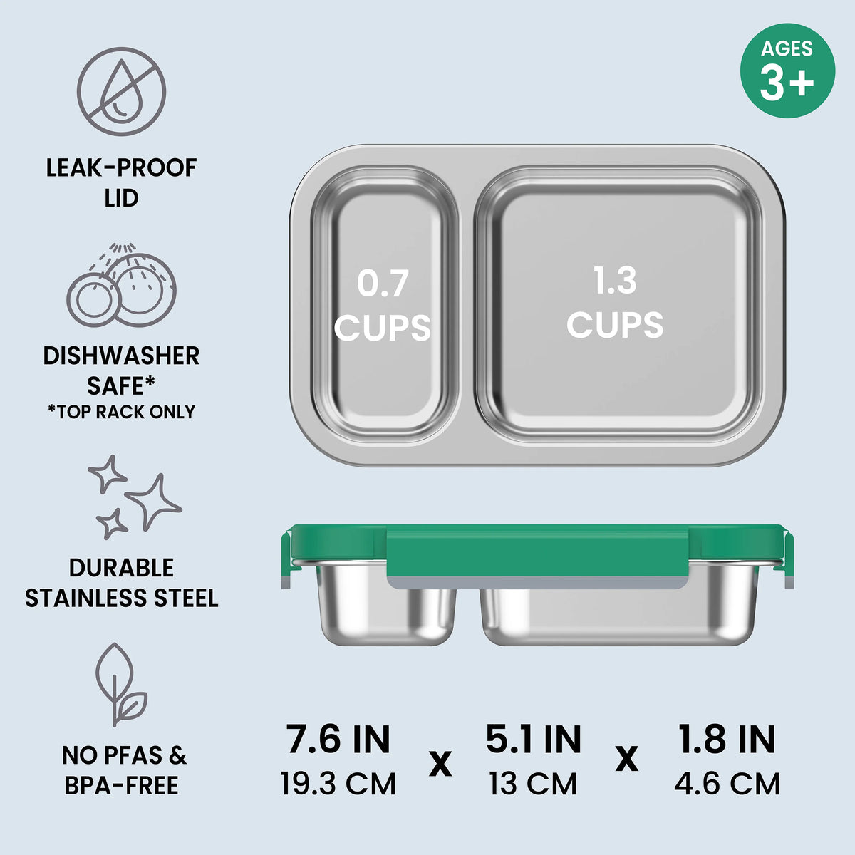 Bentgo Stainless Steel Snack Box