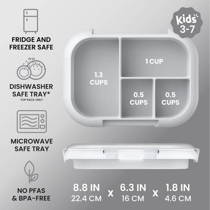 Bentgo Chill Kids Tray with Transparent Cover
