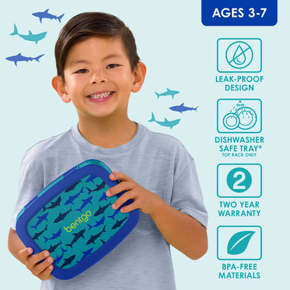 Bentgo Kids Prints Lunch Box (2-Pack)