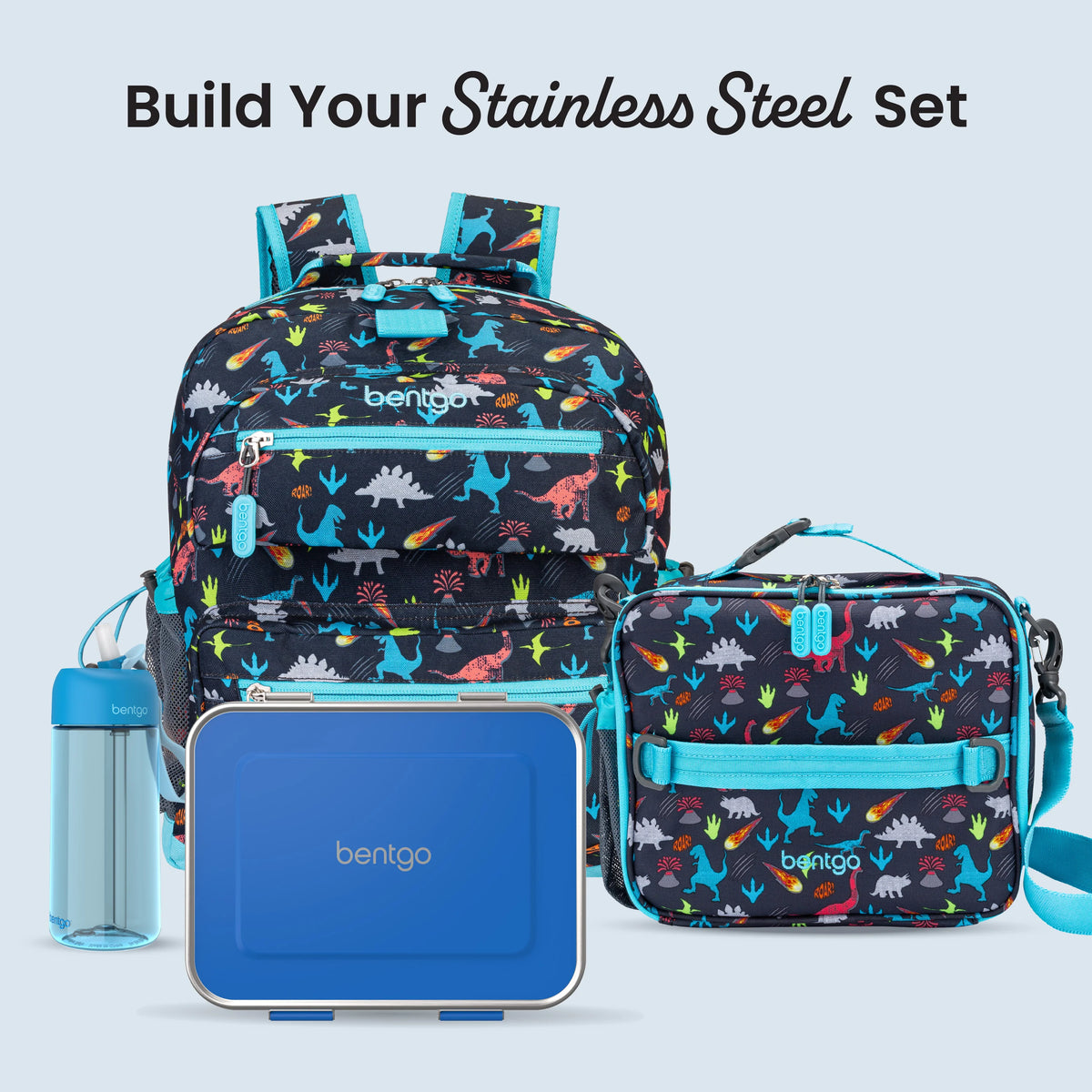 Bentgo Kids Stainless Steel Lunch Box (2-Pack)