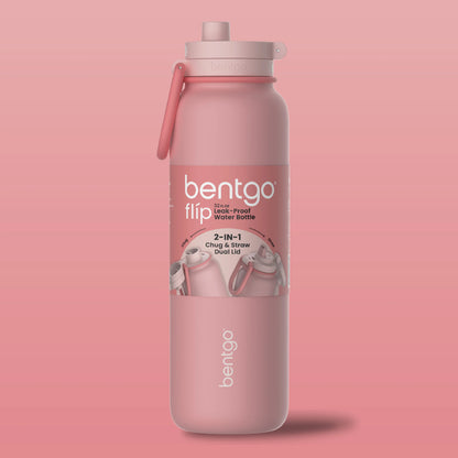 Bentgo Flip 2-in-1 Water Bottle (32 fl oz)