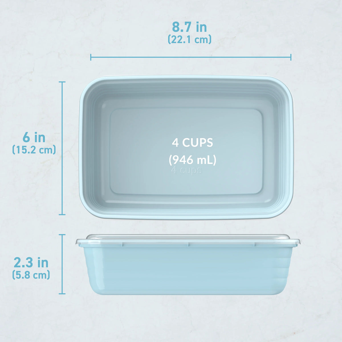 Bentgo Prep 1-Compartment Meal Prep Containers (20-Piece)