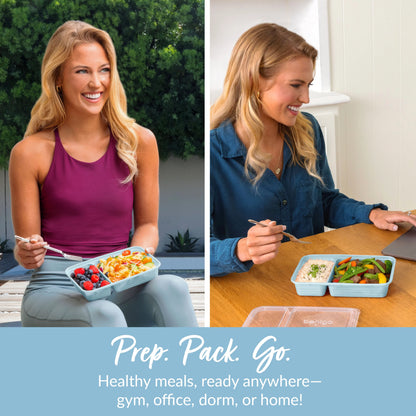 Bentgo Prep 2-Compartment Meal Prep Containers (20-Piece)
