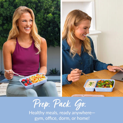Bentgo Prep 2-Compartment Meal Prep Containers (20-Piece)