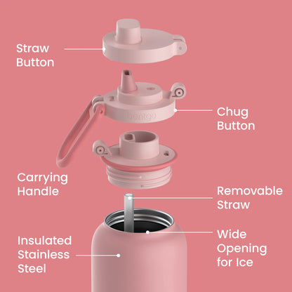 Bentgo Flip 2-in-1 Water Bottle (32 fl oz)